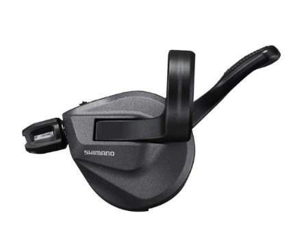 Шифтер Shimano XT, M8100, лев, 2ск. крепл. на хомут