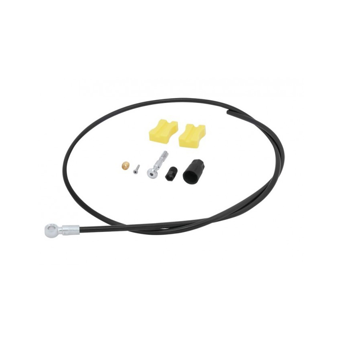 Гидролиния Shimano ZEE, BH90-SBSL, 1700мм, обрезной, черный, TL-BH61