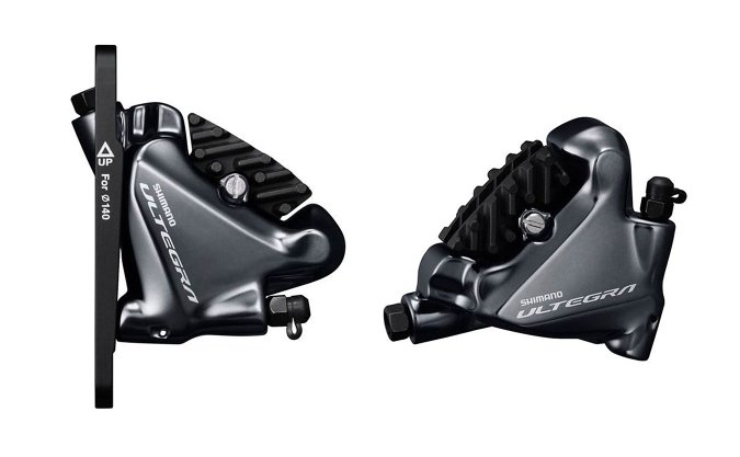 Шифтер/тормозная ручка Shimano Ultegra Di2, ST-R8070, прав/лев, 2x11ск., SM-BH90, масло, калиперы BR