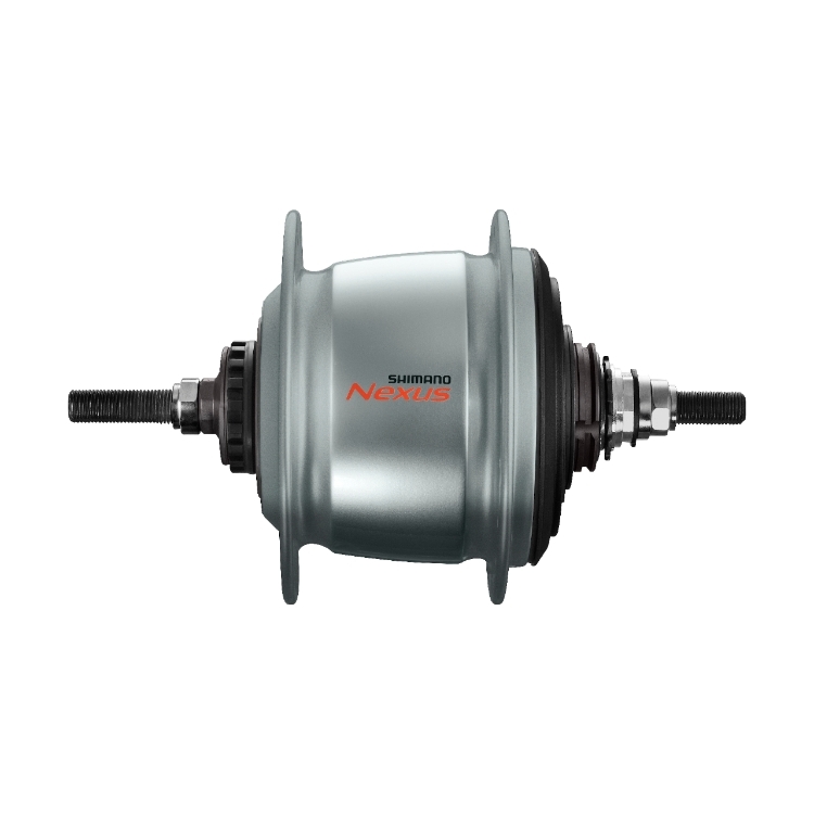 Втулка планетарная Shimano Nexus, C6011, 32 отв, 8ск, д. рол.тор, 132x184мм, серебро, б/уп.