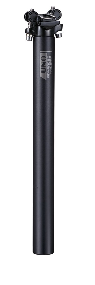 Подседельный штырь Kalloy SP-368-30,9 ал.2болта.black, L: 400mm, offset 0mm