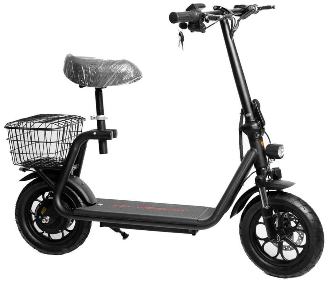 Электросамокат Kugoo C1 + Jilong черный