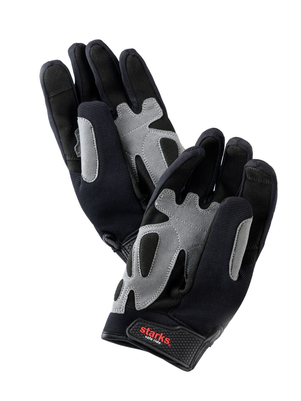 STARKS Мотоперчатки Avior (текстиль) муж.Черный