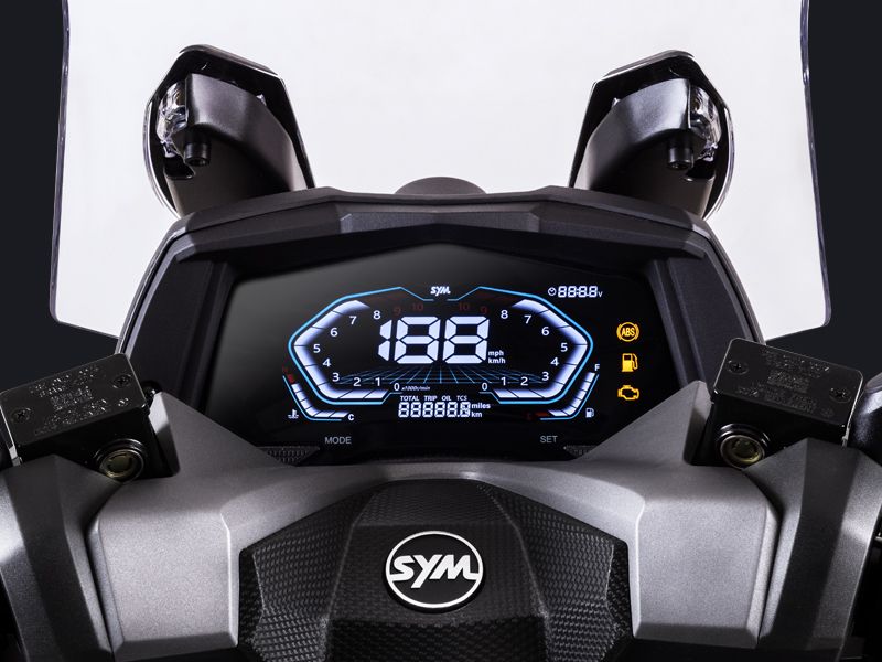 Максискутер SYM Joyride 300 Черный Матовый