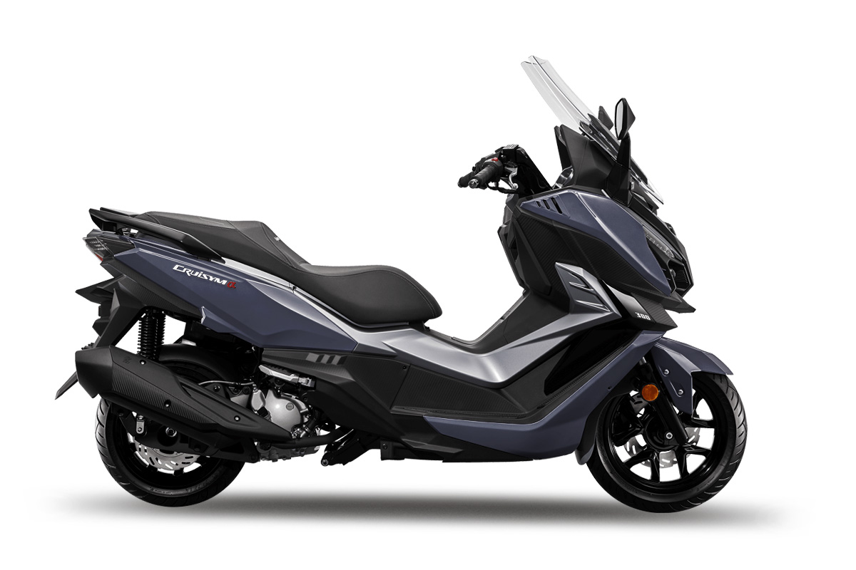 Максискутер SYM CRUiSYM a 300 матовый синий