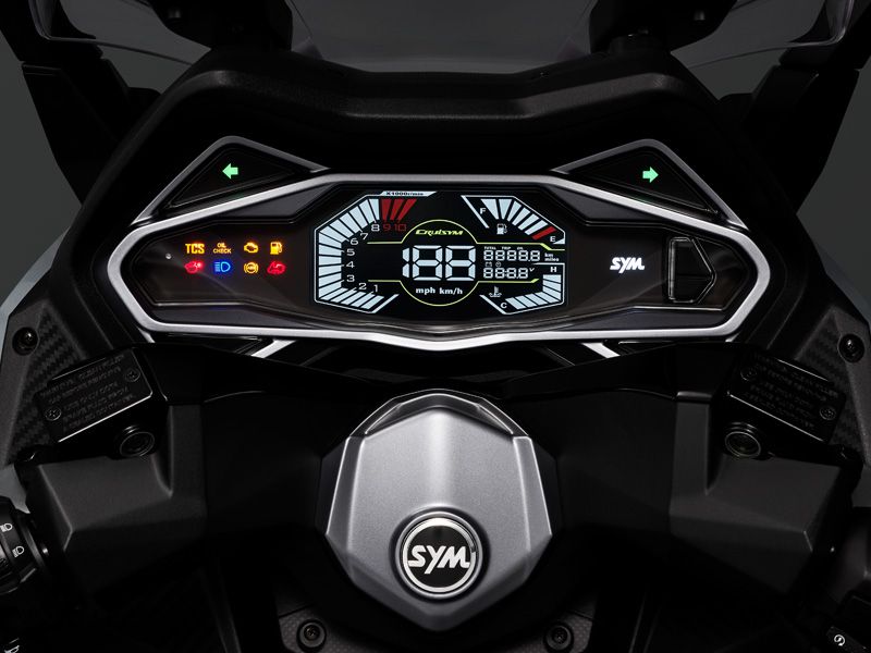 Максискутер SYM CRUiSYM 300 черный