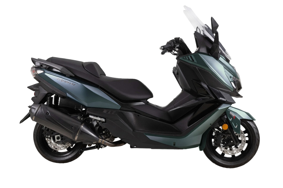 Максискутер SYM CRUiSYM 300 хамелеон синий
