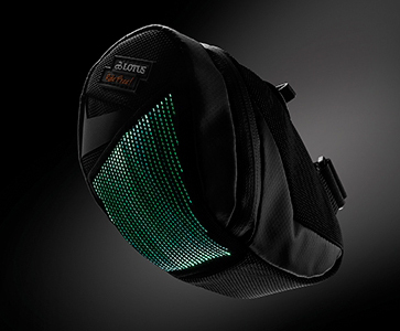 Велосумка Lotus SH8-6702MR-F под седло со световыми волокнами