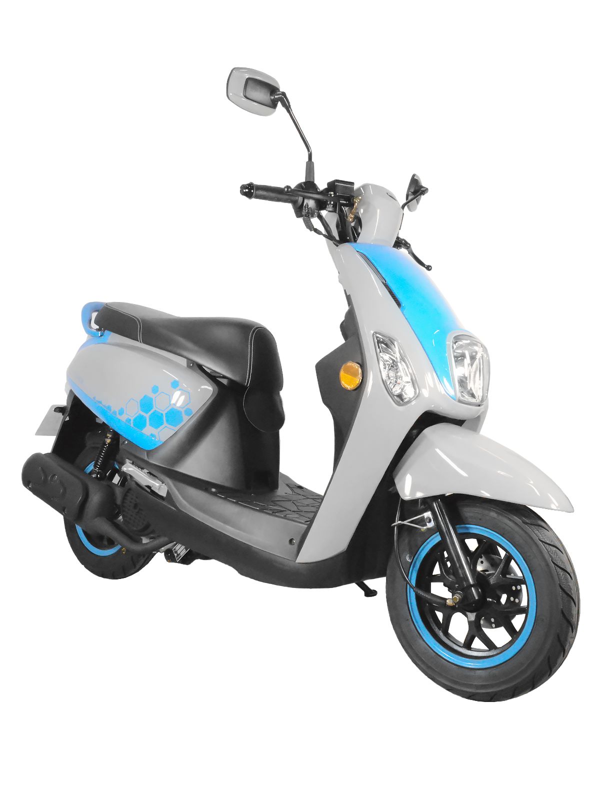 Скутер Motosuper S9 Gris Blue (синий)