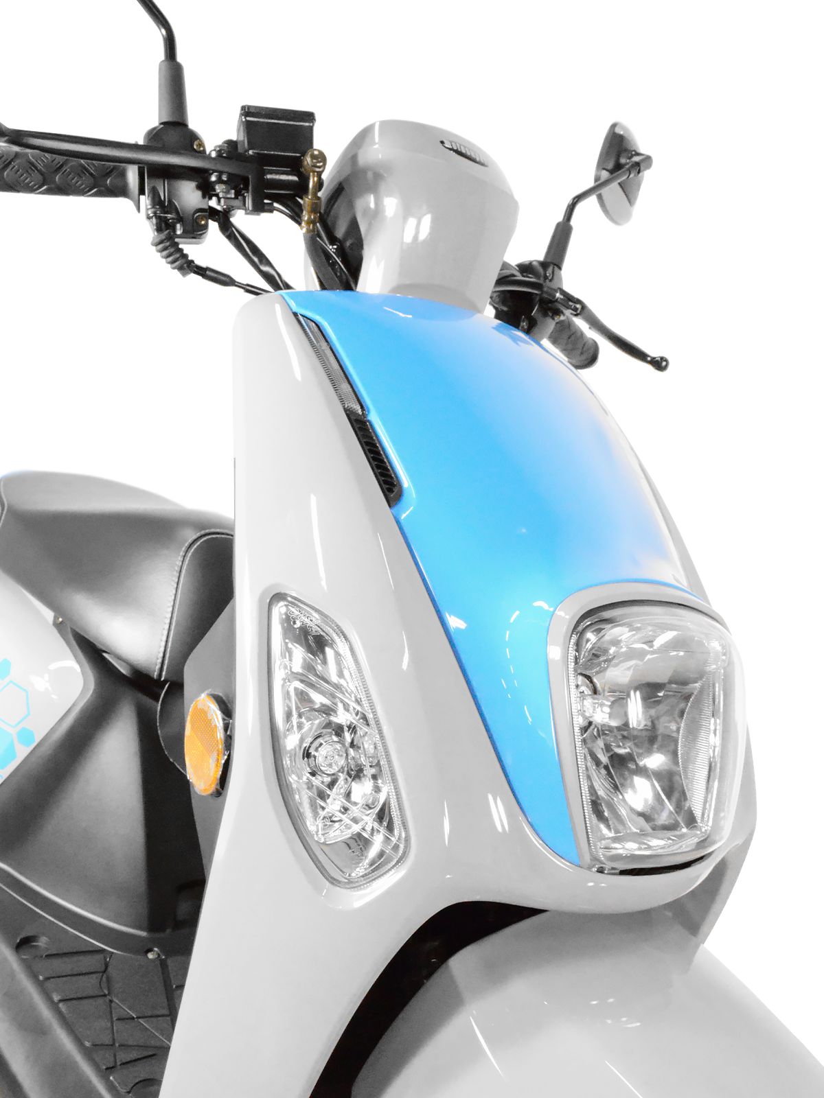 Скутер Motosuper S9 Gris Blue (синий)