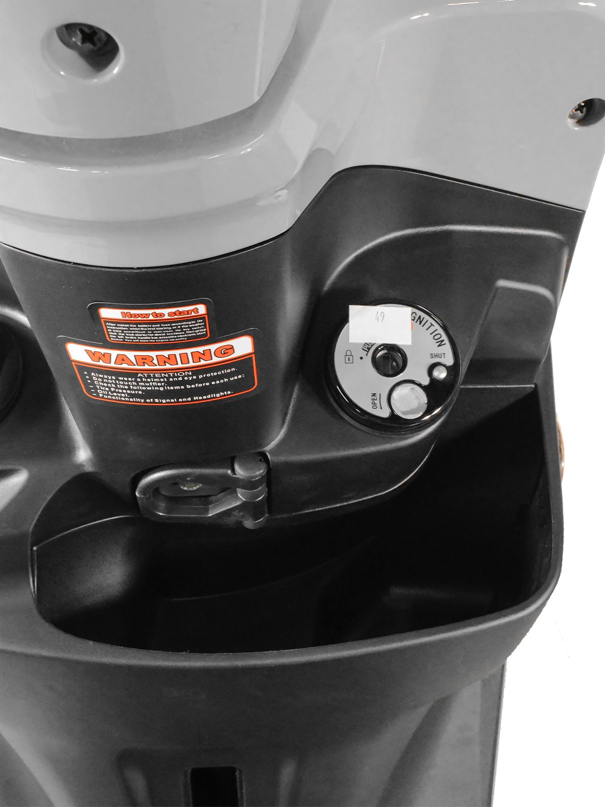 Скутер Motosuper S9 Gris Blue (синий)