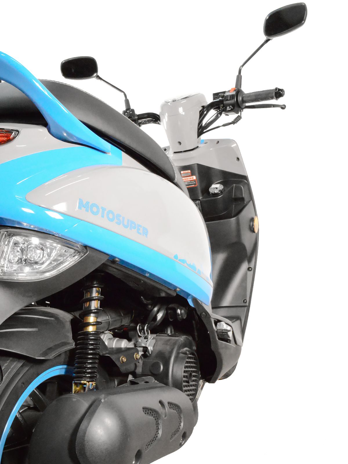 Скутер Motosuper S9 Gris Blue (синий)