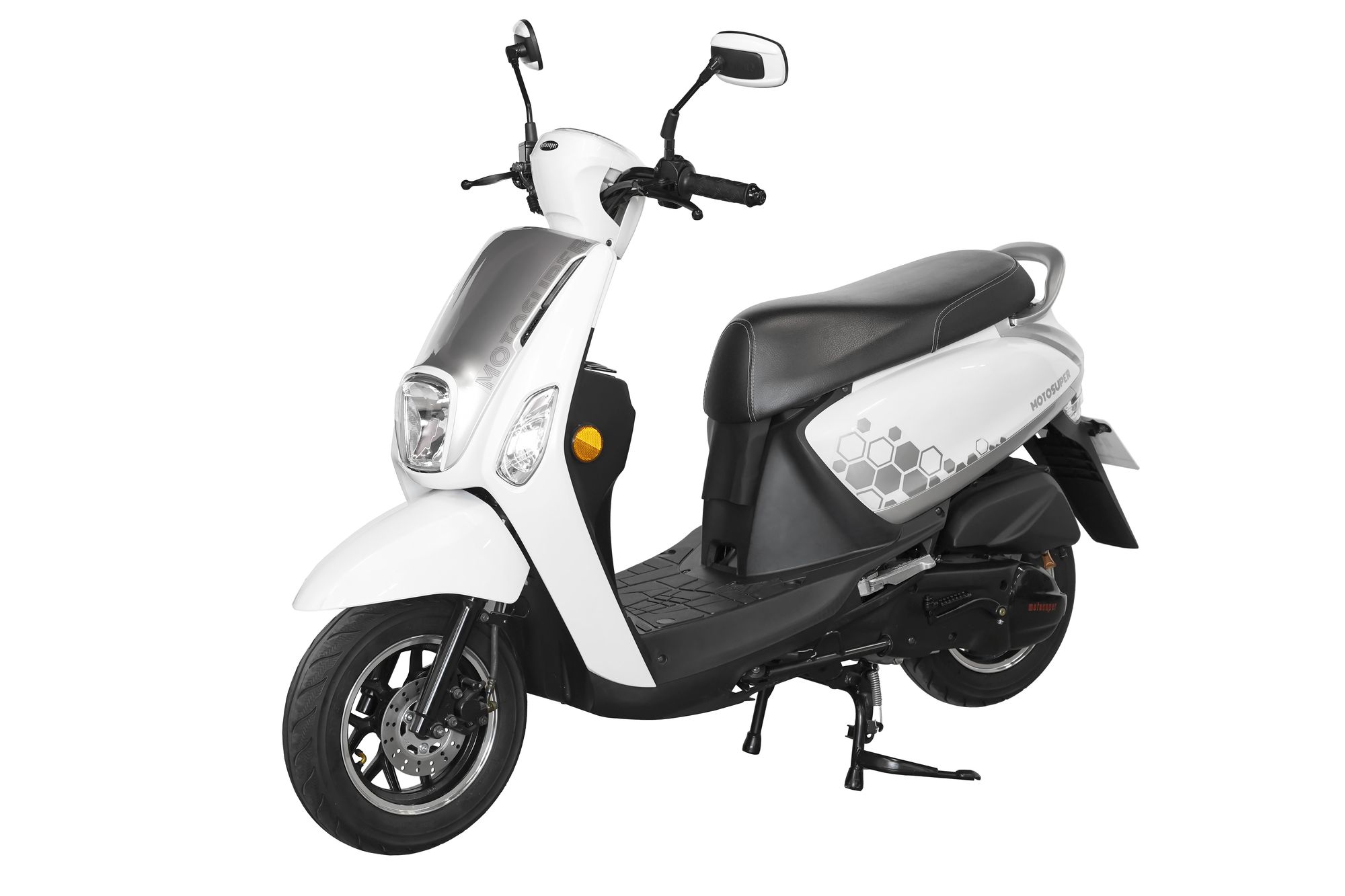 Скутер Motosuper S9 Blanc Gris (белый)