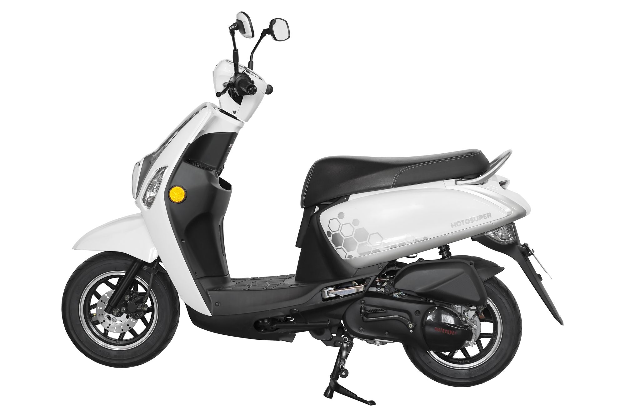 Скутер Motosuper S9 Blanc Gris (белый)
