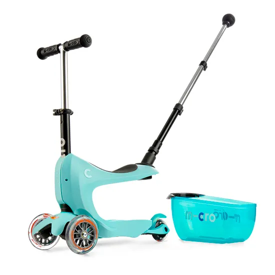 Самокат Micro Mini2Go Deluxe Plus Ментоловый