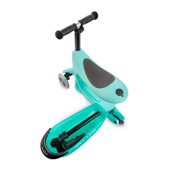 Самокат Micro Mini2Go Deluxe Plus Ментоловый