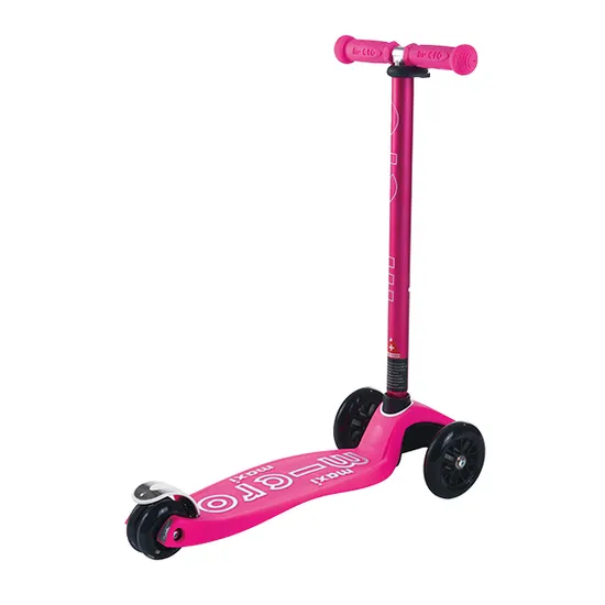 Самокат Maxi Micro Deluxe Розовый неон