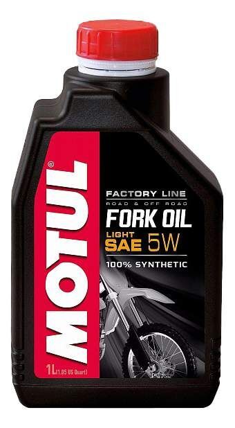 Масло для вилок и амортизаторов MOTUL FORK OIL FL L 5W 1л