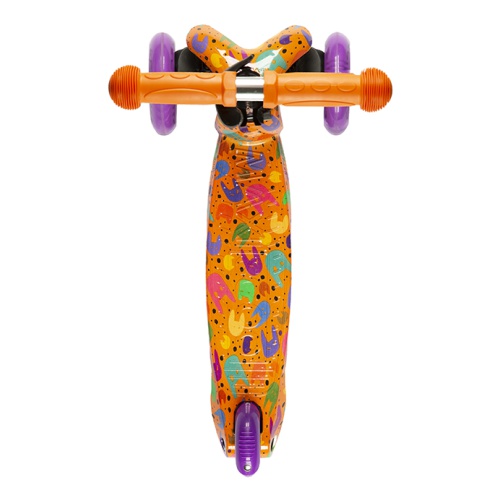 Самокат 3-х колесный Maxiscoo "Baby" (2021), со Светящимися Колесами, Кошки