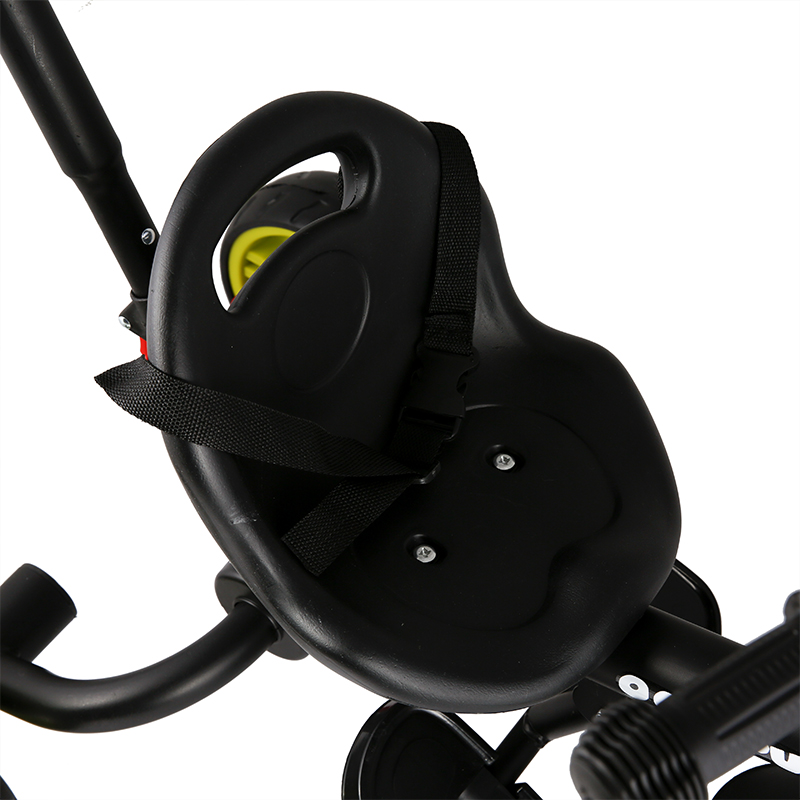 Велосипед 3-х колесный Детский Складной Maxiscoo "Octopus" (2021), с Ручкой Управления, Cалатовый