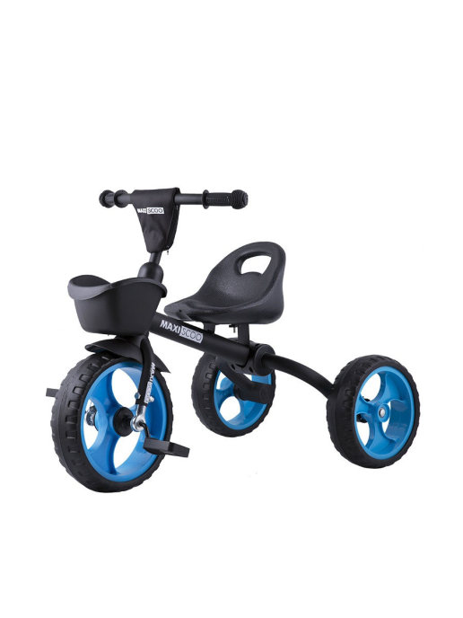 Велосипед Трехколесный Maxiscoo Складной, Голубой