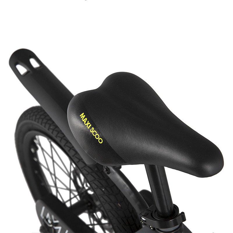 Детский Велосипед MAXISCOO "Cosmic" Standard Plus 14", Серый Матовый, С Ручными Тормозами (2022)