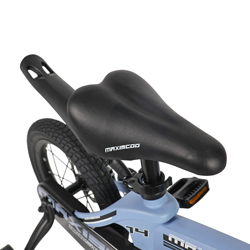 Детский Велосипед MAXISCOO  "Cosmic" Standard Plus 14", Голубой Матовый, С Ручными Тормозами (2023)