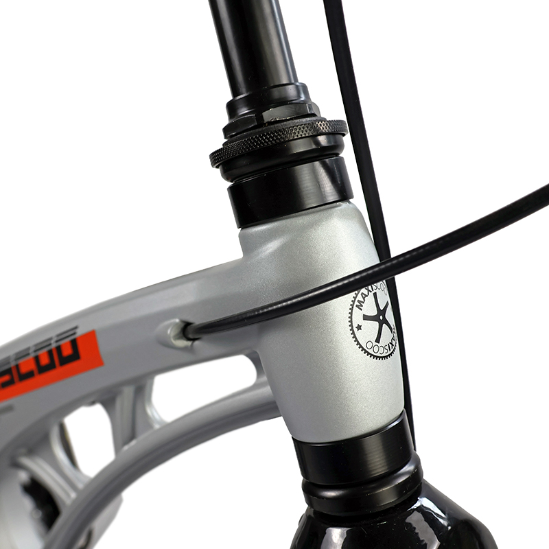 Детский Велосипед MAXISCOO  "Cosmic" Deluxe 16", Серый Матовый, С Дисковыми Тормозами (2023)