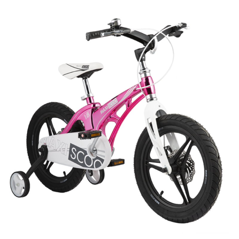Велосипед MAXISCOO COSMIC Delux 18" Розовый перламутр