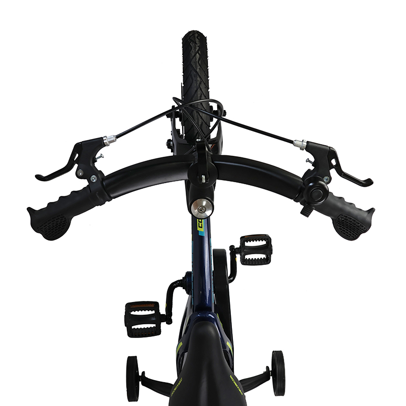 Детский Велосипед MAXISCOO  "Cosmic" Deluxe 18", Синий Перламутр, С Дисковыми Тормозами (2023)