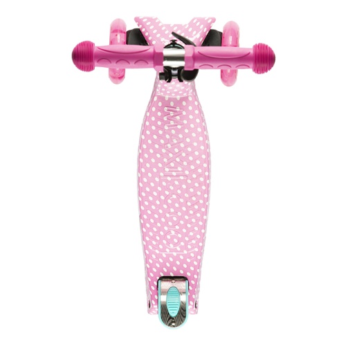 Самокат 3-х колесный Maxiscoo "Junior" (2021), со Светящимися Колесами, Точки