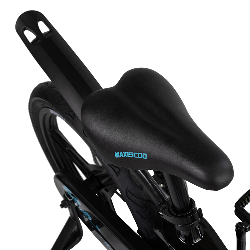 Детский Велосипед MAXISCOO  "Space" Deluxe 18", Черный Аметист, С Дисковыми Тормозами (2023)