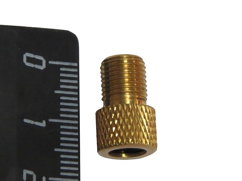 Переходник с автошланга на велониппель, латунь