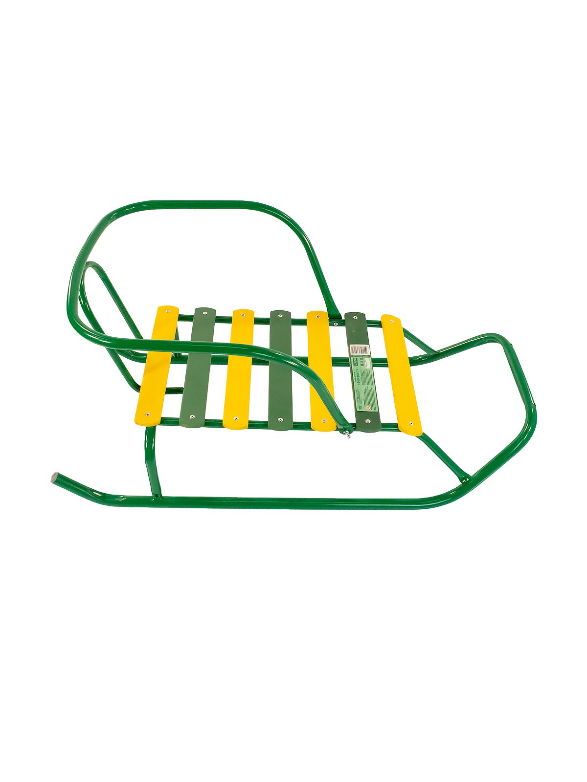 Санки Ветерок 1 зелёный 1/2 (без ручек) В1/32 зеленый