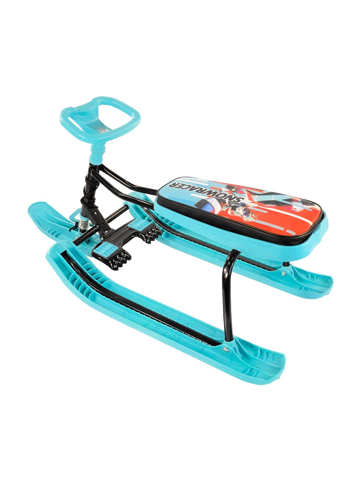 Снегокат "Тимка спорт 1" Nika Kids sportbike (черный каркас) ТС1/SB2