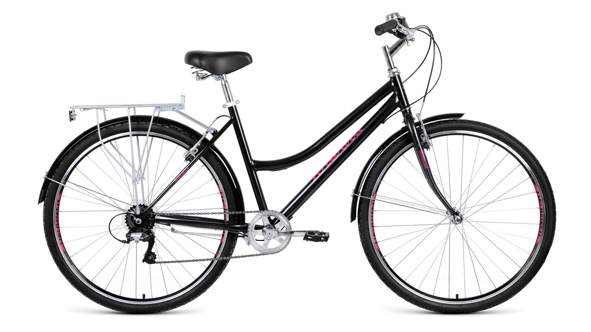 Велосипед FORWARD TALICA 28 2.0 черный 19"