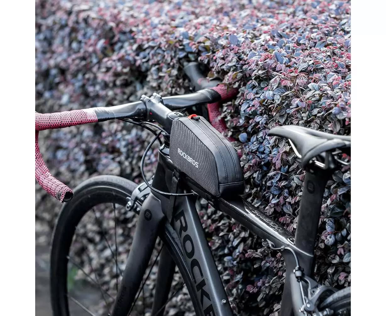 Велосумка ROCKBROS на раму, объем 1 л; черный