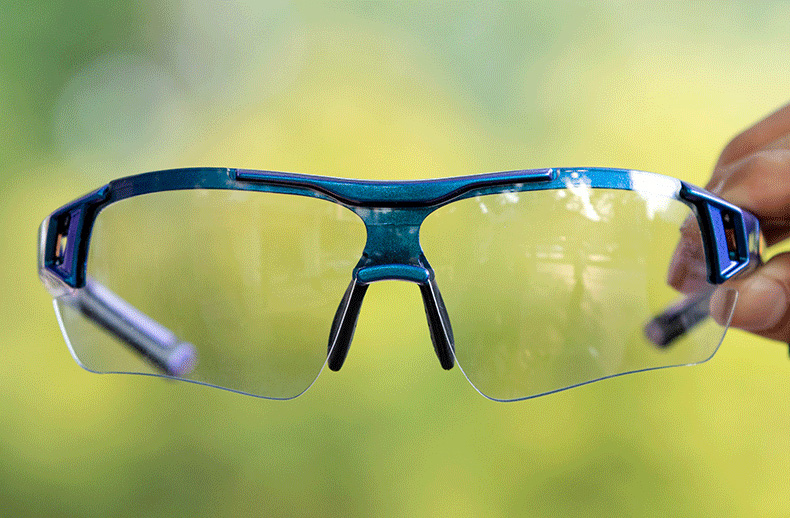 Очки велосипедные ROCKBROS 10132. Цвет оправы - хамелеон. Всепогодные