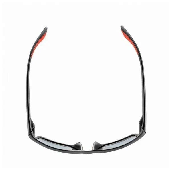 Очки солнцезащитные ROCKBROS 10075. Цвет оправы матово черный. Линзы красные