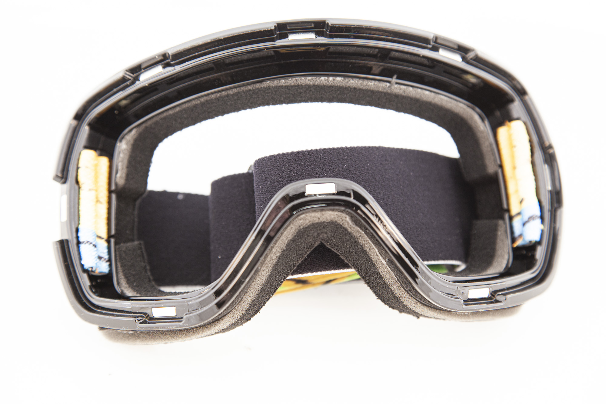 Маска горнолыжная ROCKBROS 10085. Цвет оправы - черный. Сферическая двухслойная противотуманная