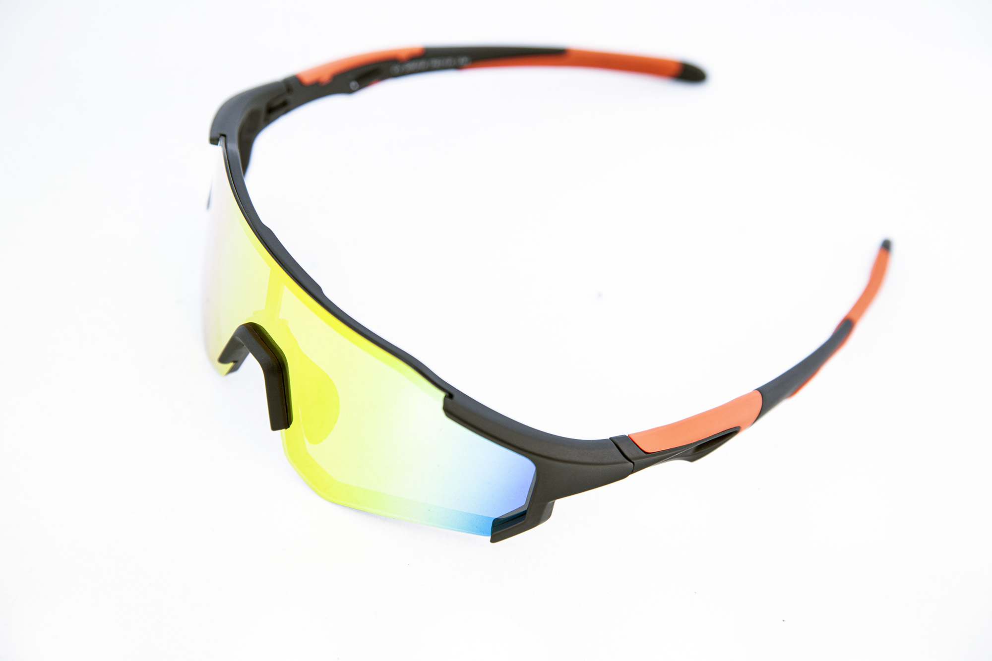 Очки велосипедные ROCKBROS 10182. Цвет оправы - черный. Линзы с поляризацией