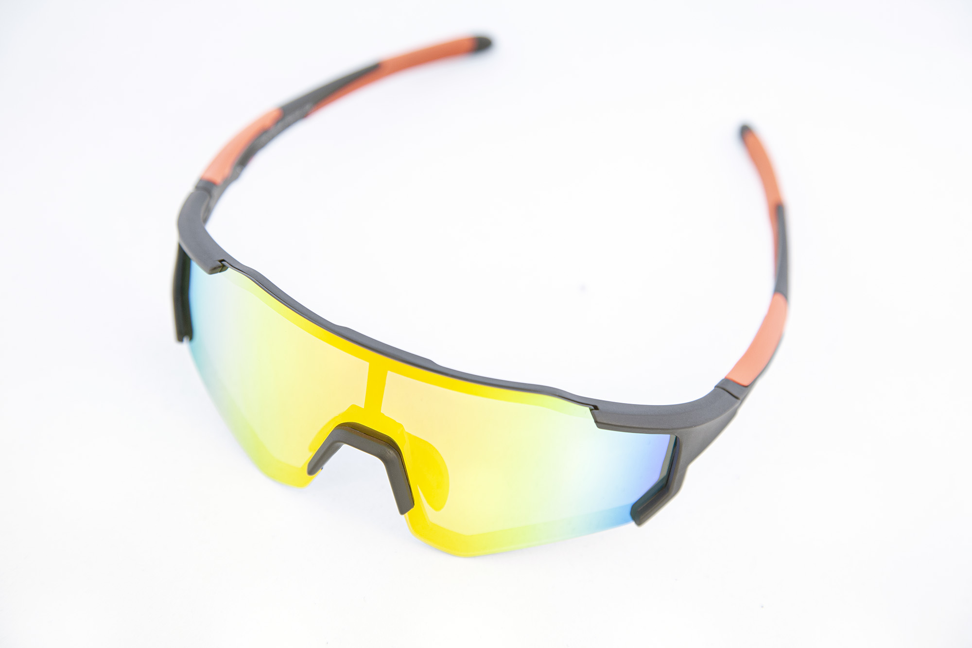 Очки велосипедные ROCKBROS 10182. Цвет оправы - черный. Линзы с поляризацией