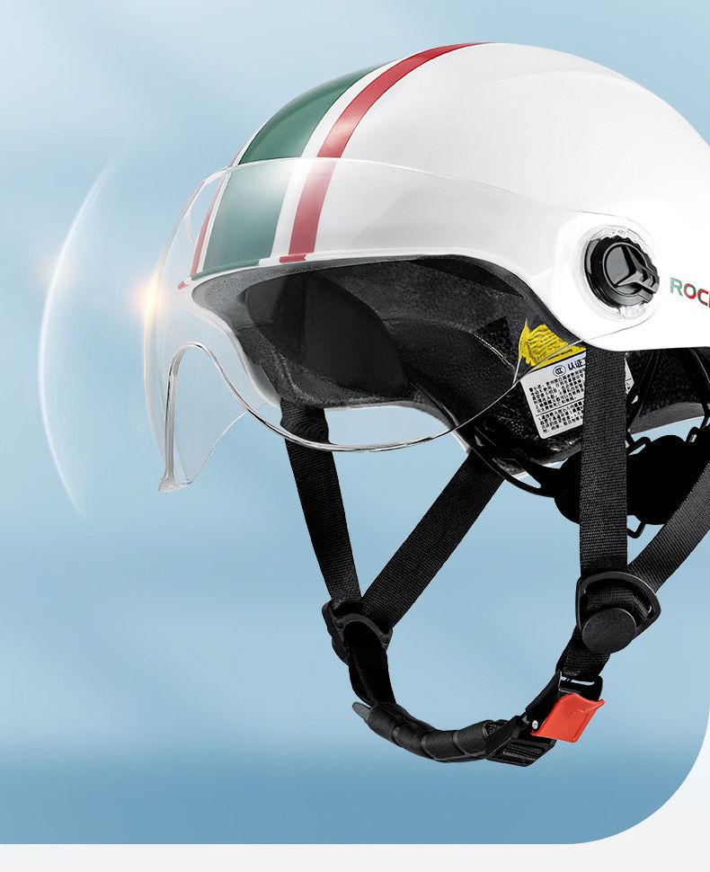 Велошлем ROCKBROS  с визором подходит для электровелосипеда