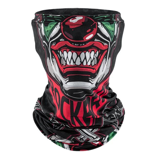 Шарф-мультибандана (баф) Rockbros не утепленный с принтом Джокер. Арт. RRB_11220004005