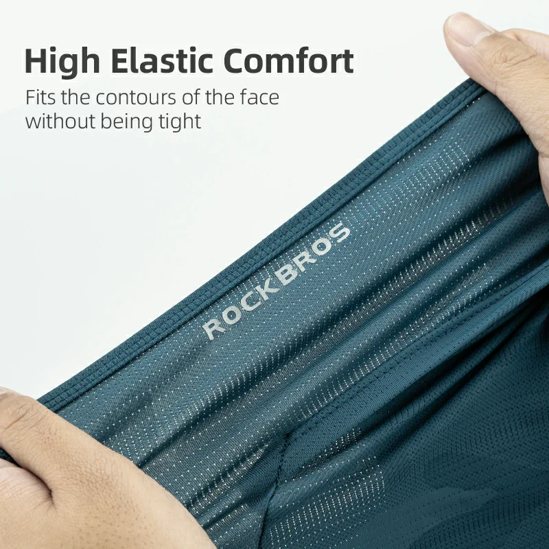 Подшлемник ROCKBROS LF8422 Ice silk; черный, универсальный размер