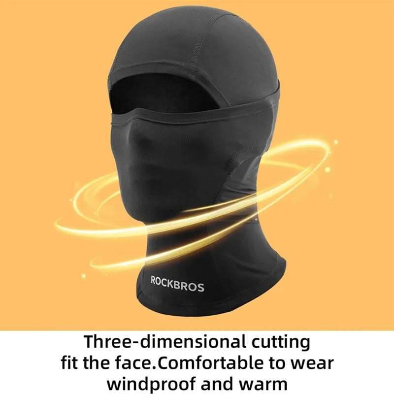 Подшлемник ROCKBROS YPP105 зимний, детский; черный, размер M