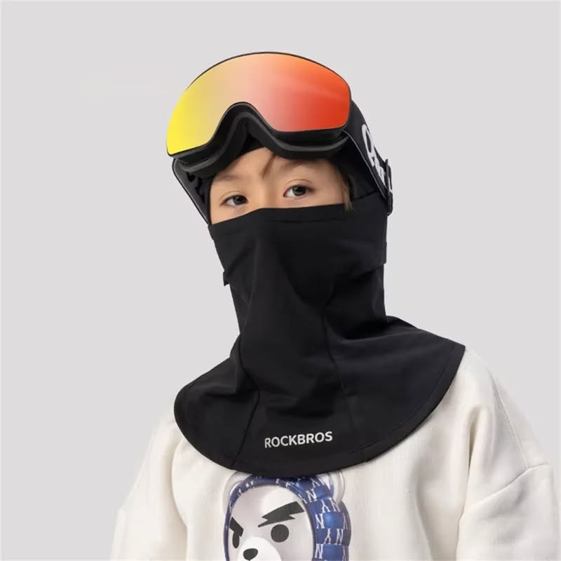 Подшлемник ROCKBROS YPP105 зимний, детский; черный, размер M