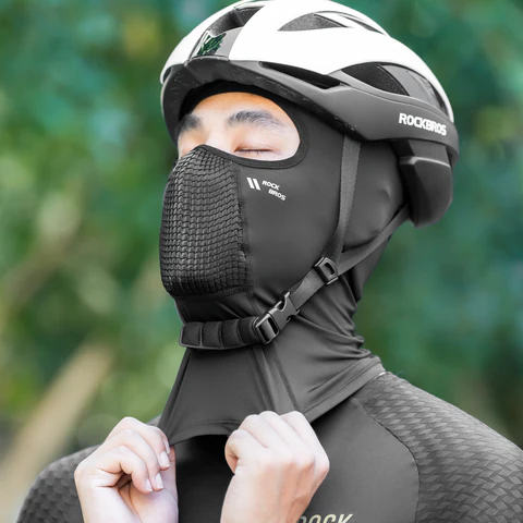 Подшлемник ROCKBROS LF25712 спортивный Ice silk; черный, универсальный размер