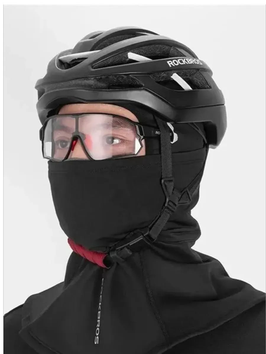 Подшлемник ROCKBROS YPP046 утепленный, удлиненный; черный, размер L