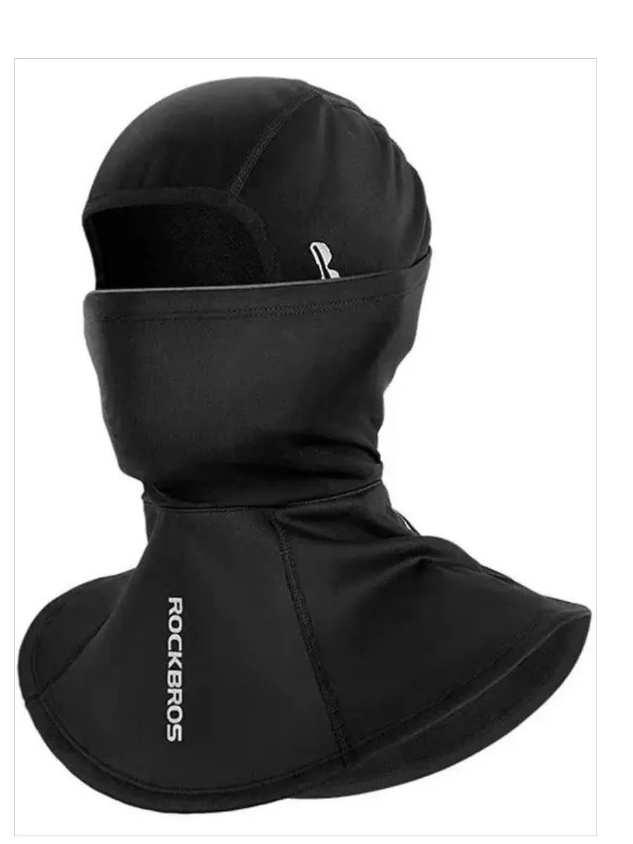 Подшлемник ROCKBROS YPP046 утепленный, удлиненный; черный, размер L